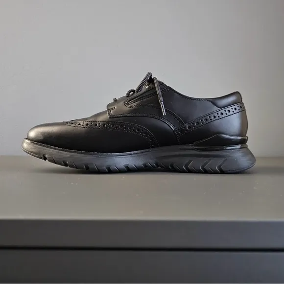 Rockp Total Motion Black Men’s Shoes Sz 7.5