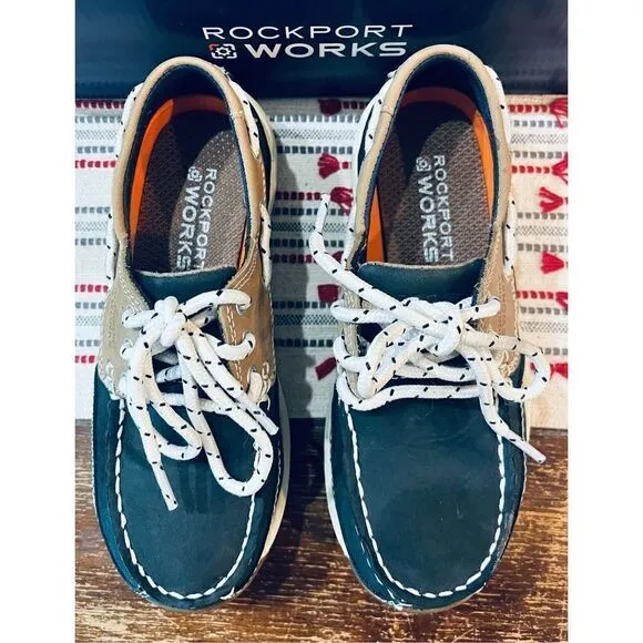 Rockport Work Women's Sailing Club RK670 Work Shoe