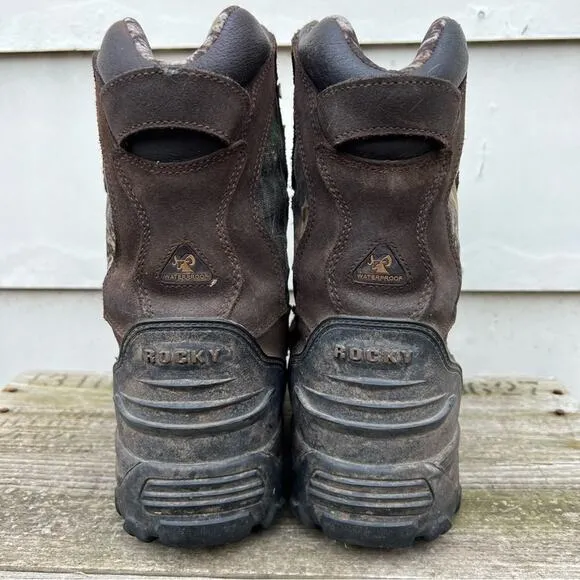 Rocky Blizzard Stalker Waterproof 1200 gram thinsulate Camo hunting boots