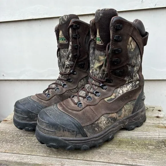 Rocky Blizzard Stalker Waterproof 1200 gram thinsulate Camo hunting boots