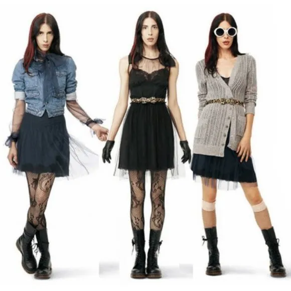 Rodarte Tulle and Lace Layered Skirt