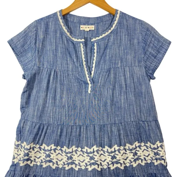 Roller Rabbit Chambray Pamela Dress XS