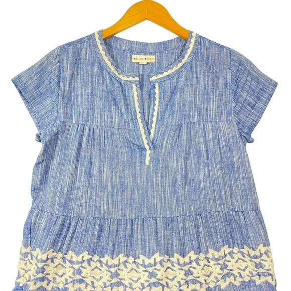 Roller Rabbit Chambray Pamela Dress XS