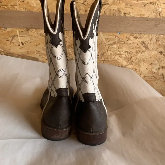ROPER STEERHEAD WQG1Q_5Z472 Cowboy Boots Size 7 (Big Boy)