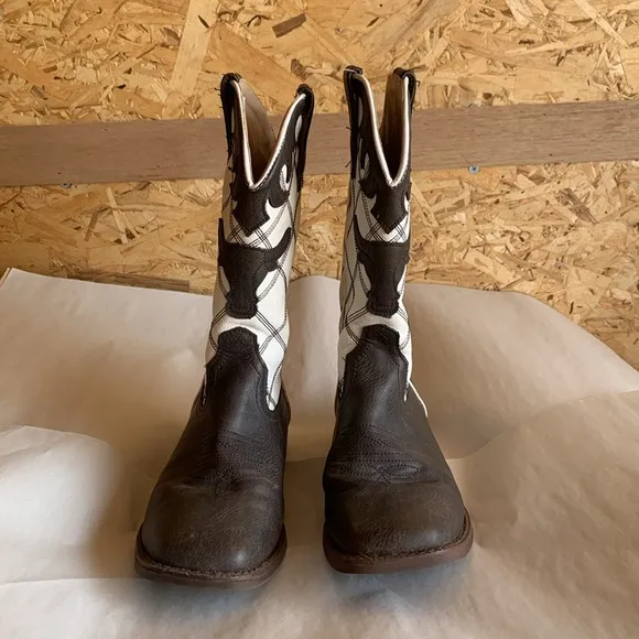 ROPER STEERHEAD WQG1Q_5Z472 Cowboy Boots Size 7 (Big Boy)