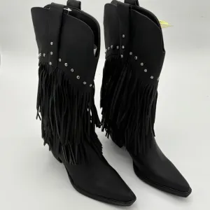 Roper Women's Rhinestone Fringe Western Boots 6.5 NEW