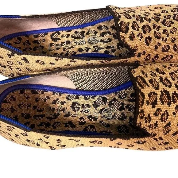 Rothy's Little Cat Textile The Loafer Flat Comfort Shoes Women’s US 9.5 EU 40.5