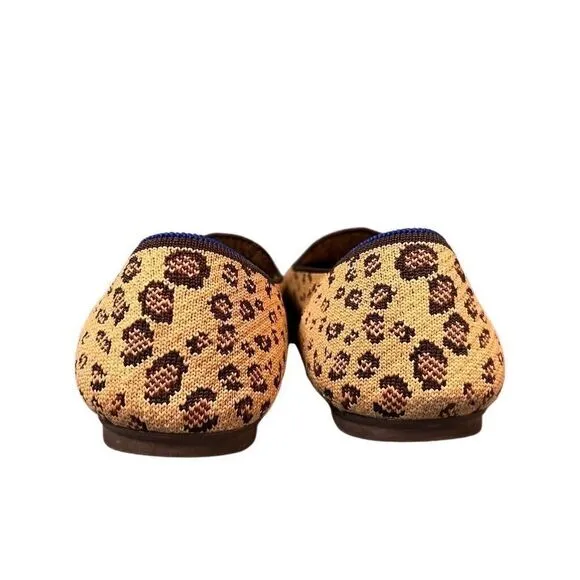 Rothy's Little Cat Textile The Loafer Flat Comfort Shoes Women’s US 9.5 EU 40.5