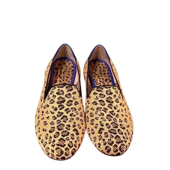 Rothy's Little Cat Textile The Loafer Flat Comfort Shoes Women’s US 9.5 EU 40.5