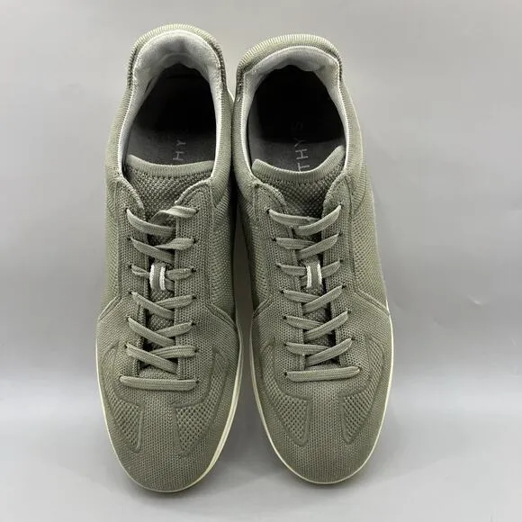 Rothy's RS01 Casual Knit Sneakers Men's Size 11 Green Comfort Low Top Lace Shoes