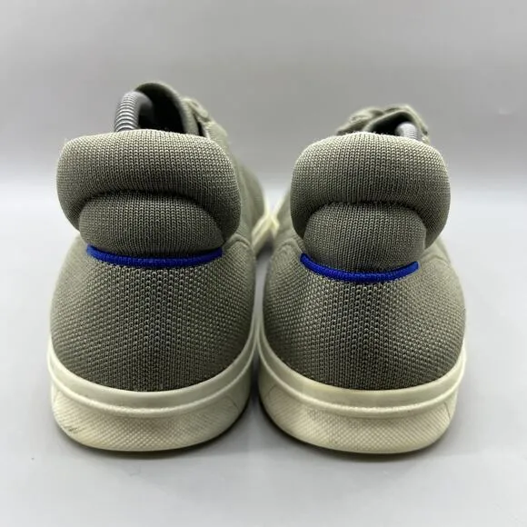 Rothy's RS01 Casual Knit Sneakers Men's Size 11 Green Comfort Low Top Lace Shoes