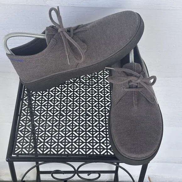 Rothy’s Shoes Mens Size 9 The Monty Merino Wool‎ Blend Brown Casual Knit