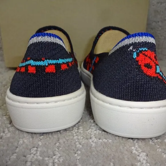 Rothy's The Kids Sneaker Sneaky Snake Slip On Flats Shoes Kids Size 10-11-13