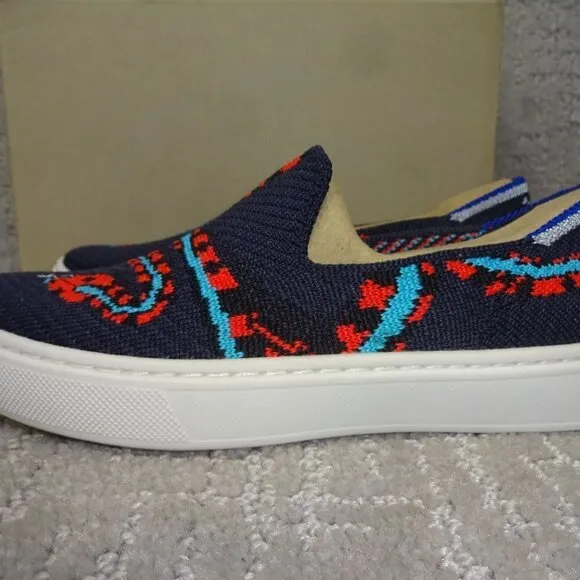 Rothy's The Kids Sneaker Sneaky Snake Slip On Flats Shoes Kids Size 10-11-13