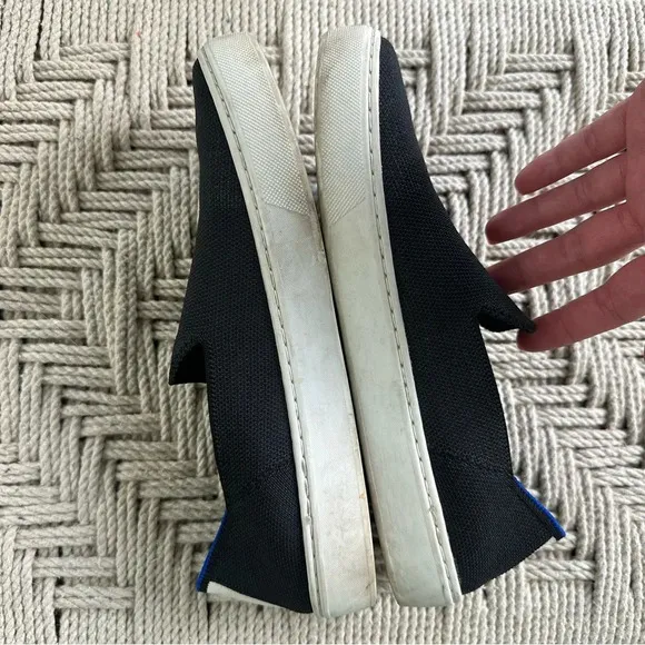 Rothy’s the original slip on shoes in navy
