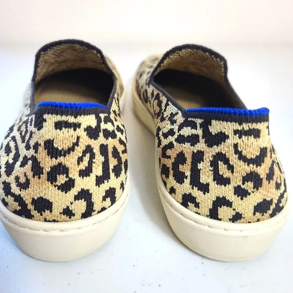 ROTHY'S The Original Slip-On Sneaker Leopard Camo Cat Slip-On Shoes