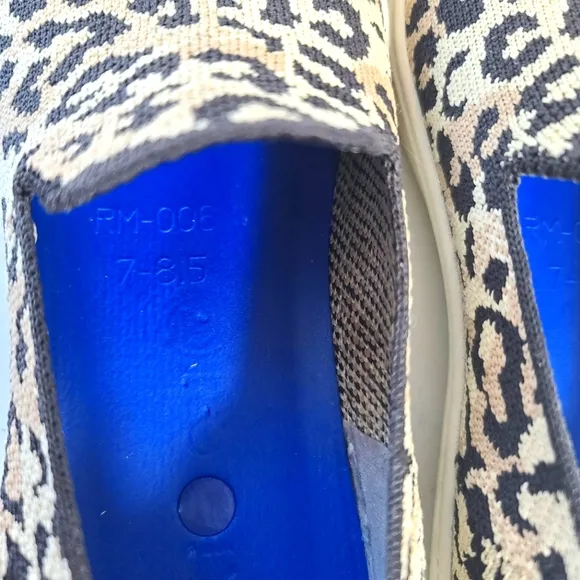 ROTHY'S The Original Slip-On Sneaker Leopard Camo Cat Slip-On Shoes