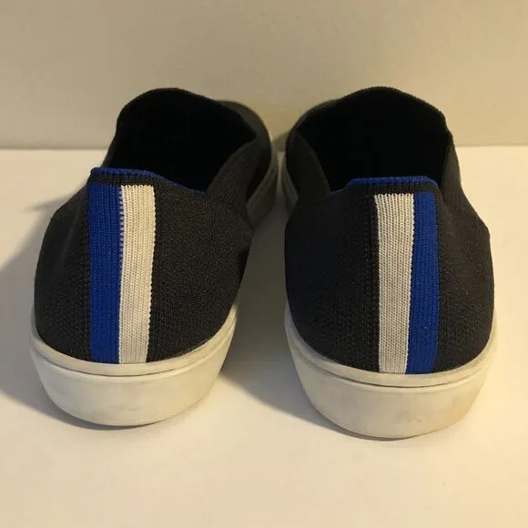 Rothy's The Sneaker Black Slip On Shoes