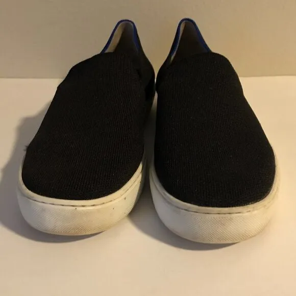 Rothy's The Sneaker Black Slip On Shoes