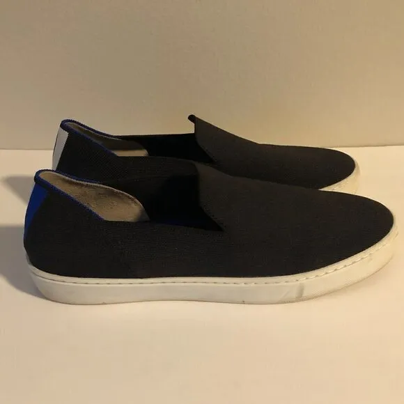 Rothy's The Sneaker Black Slip On Shoes