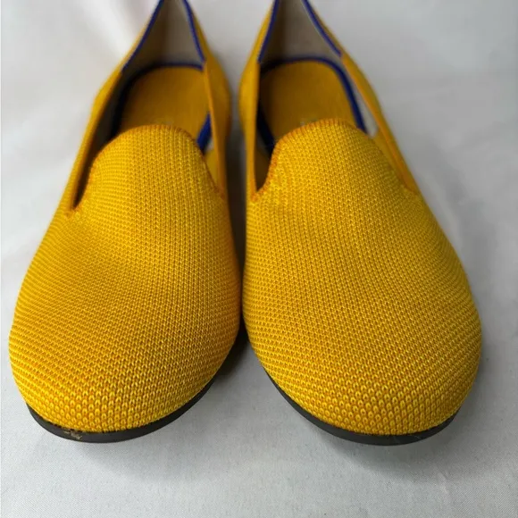 Rothy's Woman’s Size 7 Yellow Loafers