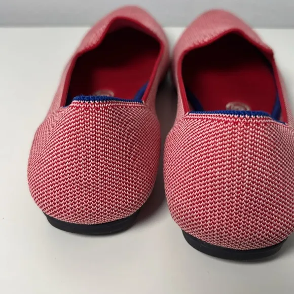 Rothy’s Women’s Red Lollipop Loafers Size 7.5