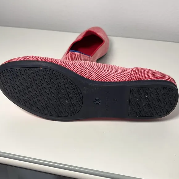 Rothy’s Women’s Red Lollipop Loafers Size 7.5