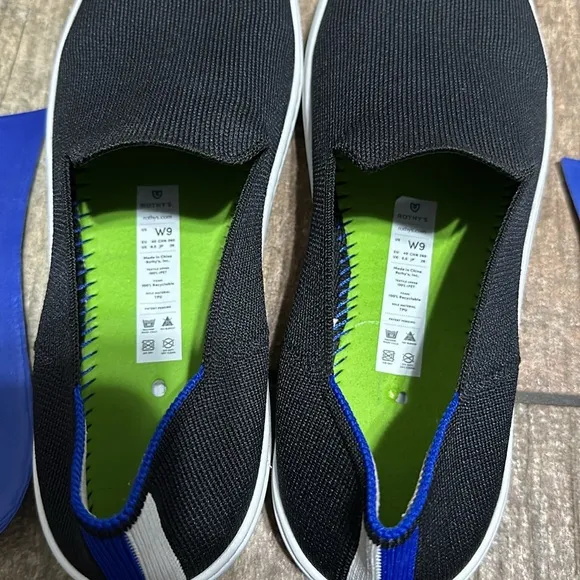 Rothy’s Women’s Sz 9 The‎ Original Black Slip On Sneakers