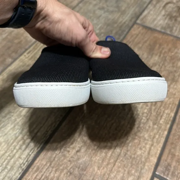 Rothy’s Women’s Sz 9 The‎ Original Black Slip On Sneakers