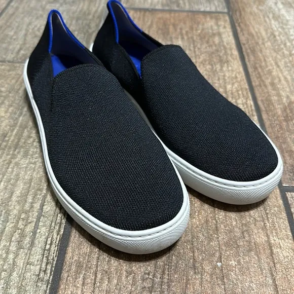 Rothy’s Women’s Sz 9 The‎ Original Black Slip On Sneakers