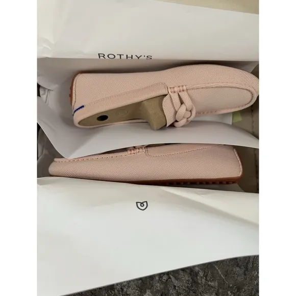 Rothy's Womens The Braided Driver In Cakepop Comfort Shoes Sz 10.5 NIB