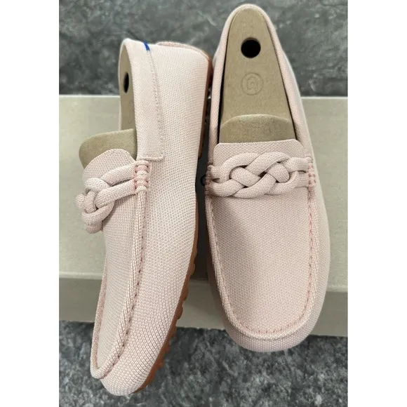 Rothy's Womens The Braided Driver In Cakepop Comfort Shoes Sz 10.5 NIB