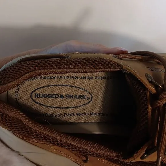 Rugged Shark &quot;Atlantic&quot; Men's Boat Shoes