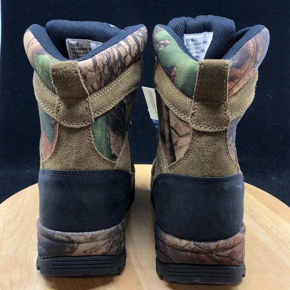 RUNFUN Men's camo Waterproof Lightweight Hunting Boots size 8 mens/wmns size 9.5