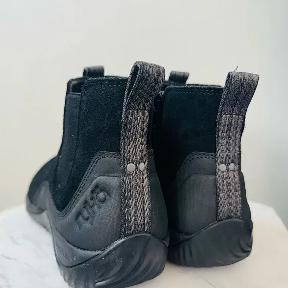RYKA Echo Versa Ankle Suede Bootie, Water Repellant, Black, Size 9.5, NWOT