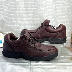 (S5) Rocky Men's Brown Leather Shoes,size 10.5 M