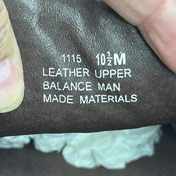 (S5) Rocky Men's Brown Leather Shoes,size 10.5 M
