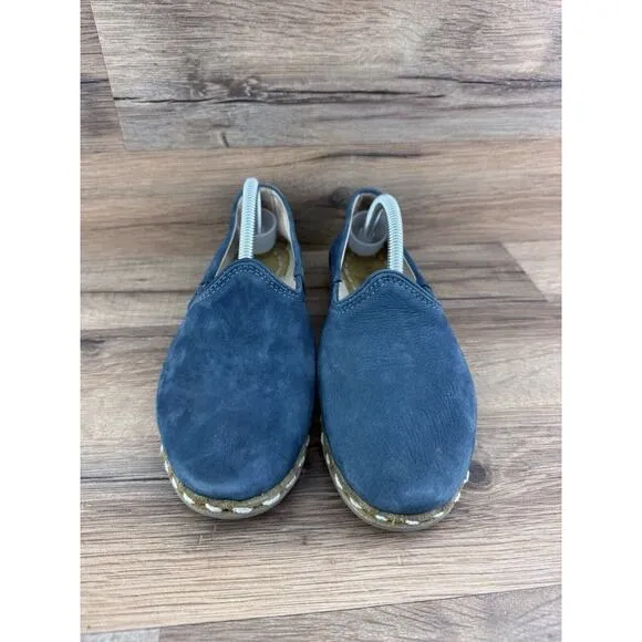 Sabah mauve Leather Shoes Handmade in Turkey Slip On Loafers 38 US 6-6.5…
