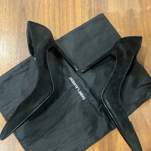 Saint Laurent Black Women's Heels