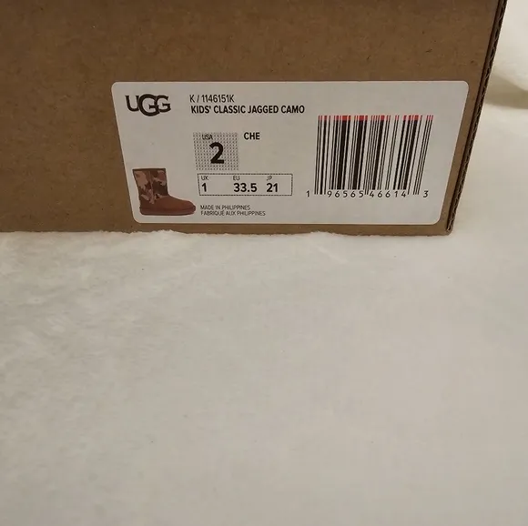 ✨️SALE✨️ Brand New! UGG Kids Jagged Camo Boots
