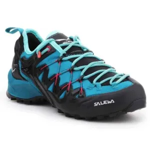 Salewa Wildfire Edge Hiking Shoes Women's 9 Malta/Vivacious Low Top Boots FZP138