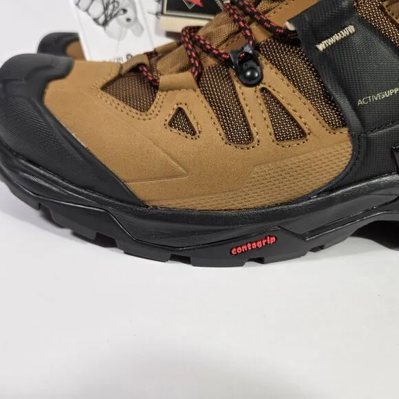 Salomon Quest 4 GTX 4D Gore-Tex Waterproof Leather Hiking Boots Ortholite Men 11