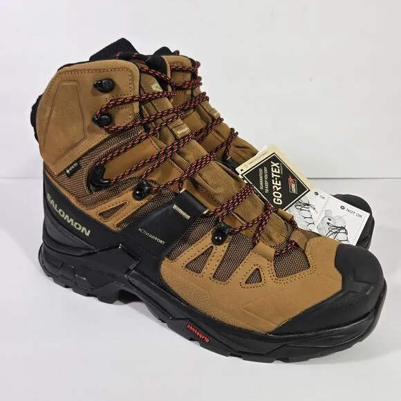Salomon Quest 4 GTX 4D Gore-Tex Waterproof Leather Hiking Boots Ortholite Men 11