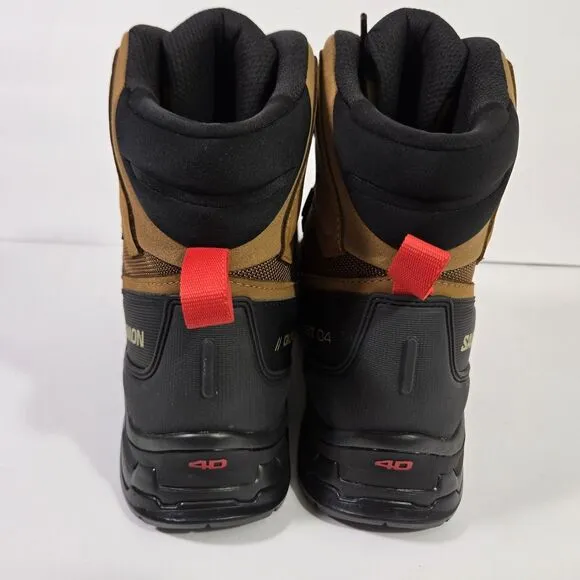Salomon Quest 4 GTX 4D Gore-Tex Waterproof Leather Hiking Boots Ortholite Men 12