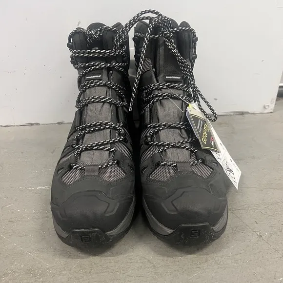 Salomon Quest 4 GTX Men's Hiking Backpacking Boots Size 11 Black Waterproof