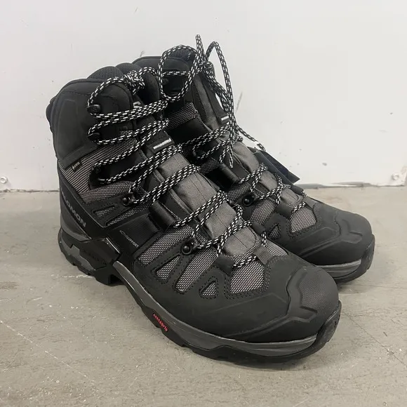 Salomon Quest 4 GTX Men's Hiking Backpacking Boots Size 11 Black Waterproof