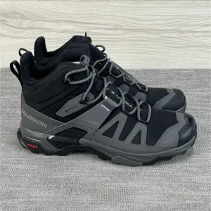 Salomon X Ultra 4 Mid GTX GORE-TEX Gray Waterproof Hiking Trail Boots nby Men 12