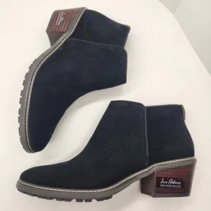 Sam Edelman ankle boots women's 11M black suede Pryce waterproof comfy new $150