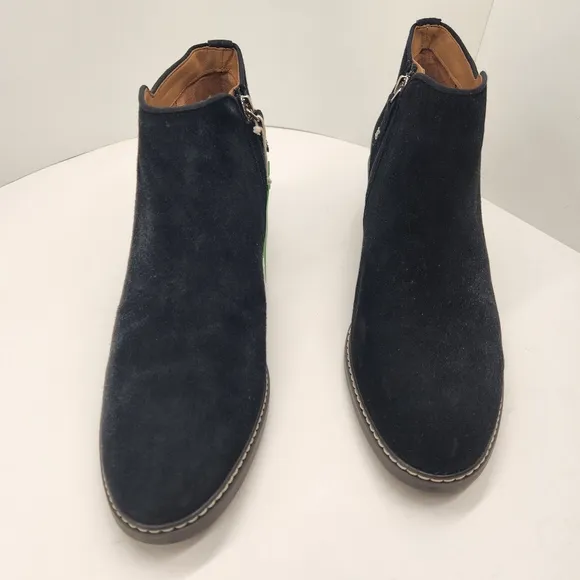 Sam Edelman ankle boots women's 11M black suede Pryce waterproof comfy new $150