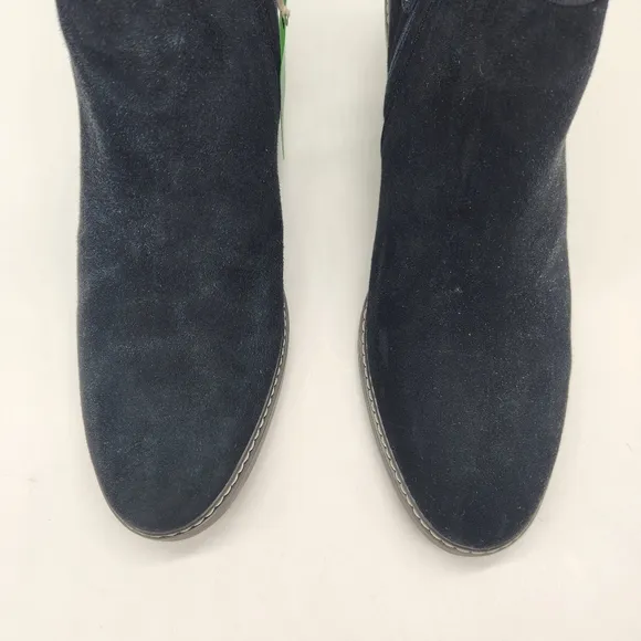 Sam Edelman ankle boots women's 11M black suede Pryce waterproof comfy new $150